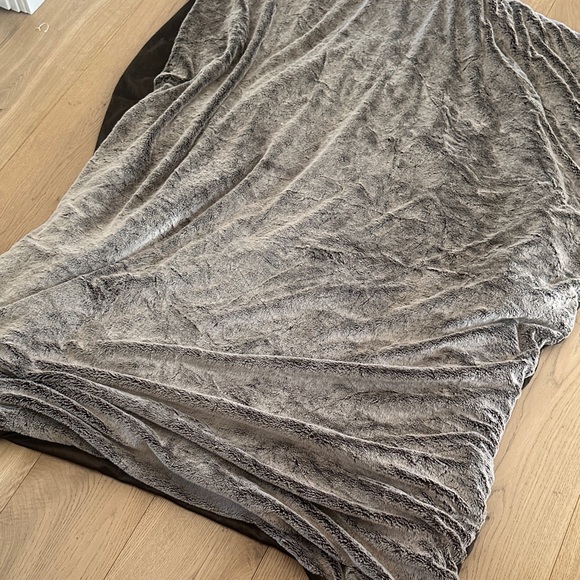 Threshold Other - Threshold Plush Faux Fur Throw Blanket weighted